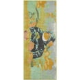 thumbnail image 2 of Unique Loom Whimsy Kids Collection Area Rug - Gorilla (2' 2" x 5' 1" Runner Multi/Gray), 2 of 9