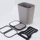 thumbnail image 5 of Naiovety Prácticas cestas de papel para cocina y oficina: espacio de trabajo ordenado y organizado Control de amortiguación Gota suave al Suministros de limpieza para el hogar gris, 5 of 6