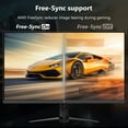 thumbnail image 6 of Z-EDGE 27 Inch 240Hz Gaming Monitor, QHD 1440P IPS Display, 1ms MPRT, AMD FreeSync, HDR Support, VESA Mount Compatible, 6 of 8