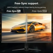 Z-EDGE 27 Inch 240Hz Gaming Monitor, QHD 1440P IPS Display, 1ms MPRT, AMD FreeSync, HDR Support, VESA Mount Compatible