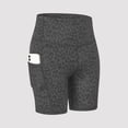 thumbnail image 1 of Pantalones cortos deportivos para mujer Pantalones cortos de yoga Estampado de camuflaje Bolsillo de Abanopi Pantalones cortos de yoga, 1 of 7