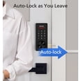 thumbnail image 4 of Philips Bluetooth Touchscreen Smart Deadbolt with Wi-Fi Bridge & Square Zinc Lever, 4 of 16