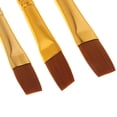 thumbnail image 4 of jifeng 12Pcs Nylon Hair Acrylic Watercolor Flat Pointed Tip, 4 of 8