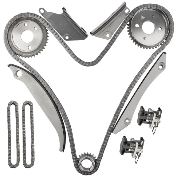 BOXI 9-0397SA Timing Chain Kit Fit for Chrysler 300 Concorde Intrepid Sebring / for Dodge Charger Intrepid Magnum Stratus 2002-2006 V6 2.7L | TK140B 90397SA