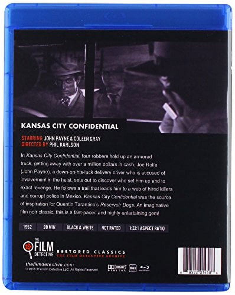 その他 KANSAS CITY CONFIDENTIAL [Blu-ray] Import Kansas City Confidential (Blu-ray, 1952) for sale online | eBay