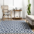 thumbnail image 6 of nuLOOM Kellee SpinClean Machine Washable Modern Diamonds Area Rug, 3' x 5', Kellees Blue, 6 of 8