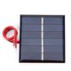 thumbnail image 3 of Pequeño Panel Solar 0.55W 3V Cargador Células Fotovoltaicas 60 X 55 Milímetros para La, 3 of 9