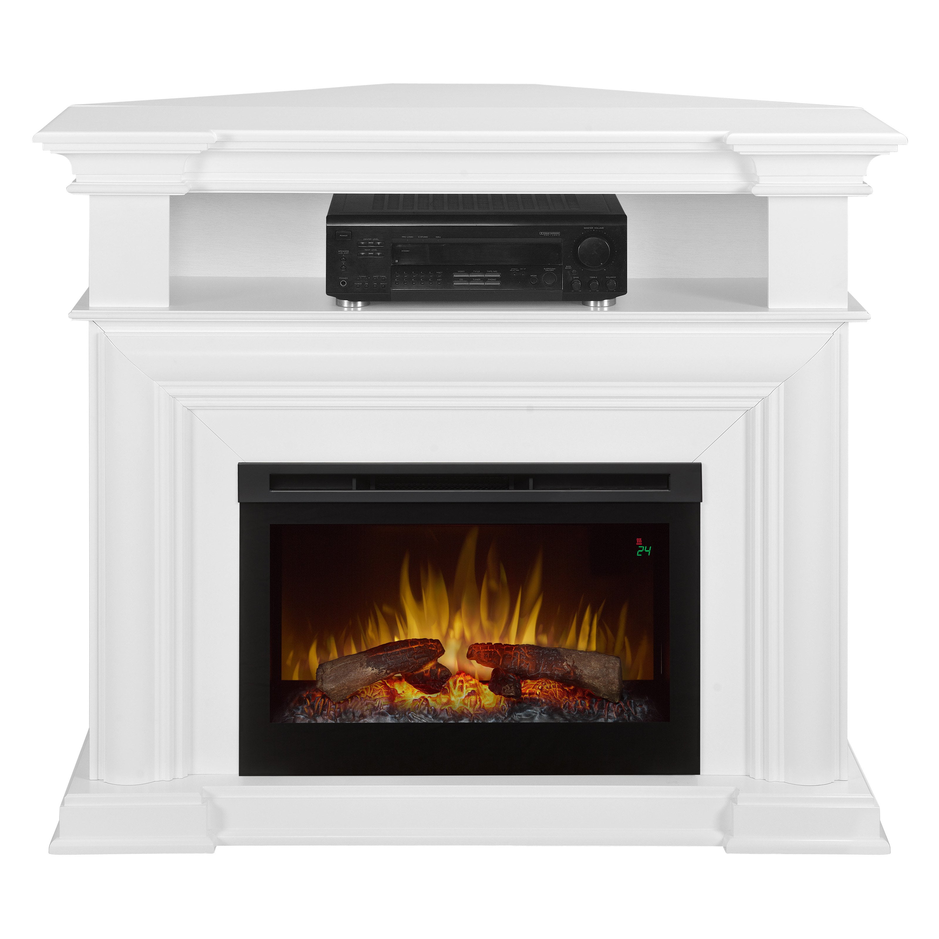 corner electric fireplace uk