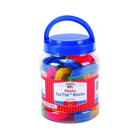 Learning Advantage TACTILE BLOCKS 49 PCS price history on PriceWatchPro