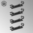 thumbnail image 2 of Offset Slide Bolt Wrought Iron Antique Vintage Reproduction 5" w/Catch Renovators Supply Set of 4, 2 of 7