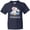 Navy, variant on Inktastic My Meemaw Loves me to the Moon and Back Elephant Family Youth T-Shirt