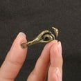 thumbnail image 3 of Solid Brass Eagle Claw Keyring Pendant Figurine Statue Home Ornament Collectible, 3 of 4