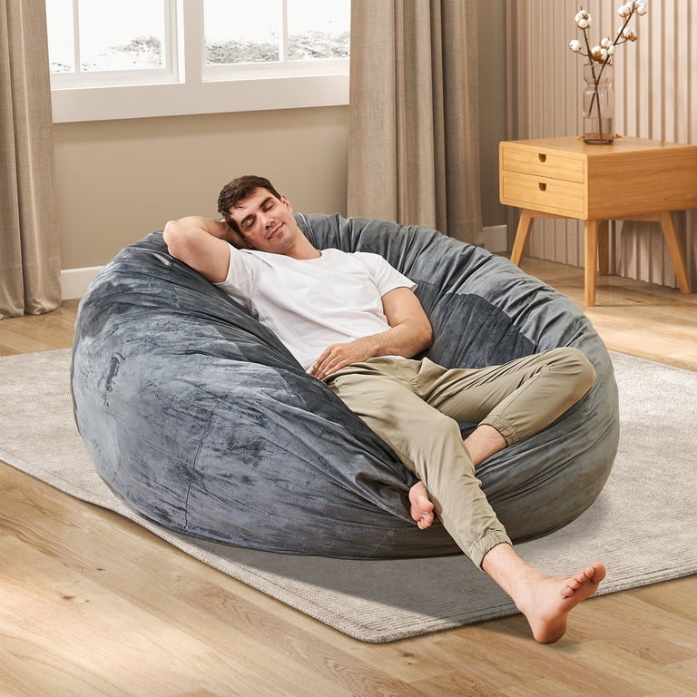 folding sofa memory foam bean bag sofa
