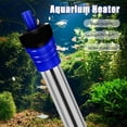 thumbnail image 2 of Calentador de acuario de acero inoxidable ajustable de 50 W/100 W/200 W/300 W/500 W, varilla de calentamiento con termostato sumergible para pecera de 110/220 V, 200 W, 2 of 5