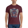 thumbnail image 3 of Teecentury Unisex I Know Heaven Is A Beautiful Place Because They Have My Wife Shirt Next Level - Unisex Fitted Tee Men'S Basic Short Sleeve T-Shirt Burgundy Xx-Large, 3 of 5