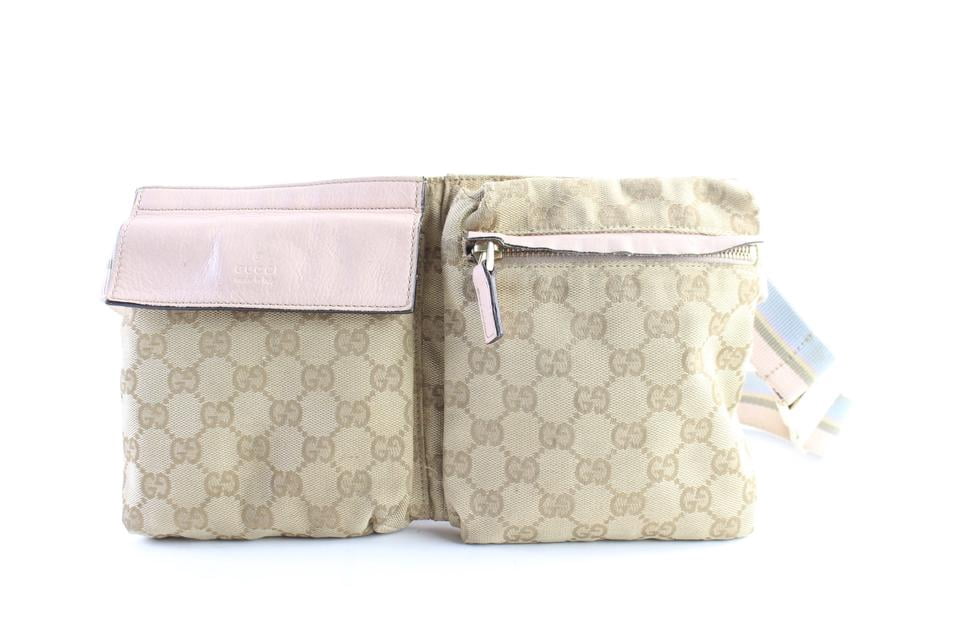 gucci monogram fanny pack