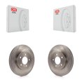 thumbnail image 1 of CMX Rear Disc Brake Rotors Pair for Car Ford Mustang K8-100655, 1 of 8