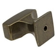 thumbnail image 5 of GlideRite 1-1/8 in. Transition Style Rectangle Cabinet Knob, Antique Brass, Pack of 10, 5 of 5