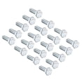 thumbnail image 5 of 1/4"-20x3/4" Hex Bolts Grade 5 UNC Carbon Steel Silver 20 Pack, 5 of 5