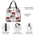 thumbnail image 3 of Yiaed Rabbit And Hedgehog Print Insulated Lunch Bag Reusable Cute Tote Lunch Box, Leakproof Cooler Lunch Bags for Work Office Travel School Picnic, 3 of 5