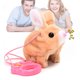 thumbnail image 5 of Juguete Electrónica Interactiva Peluche Coneño Conejo Caminata Orejas Contracción para La Nariz Navidad Pascua Regalo Cumpleaños, 5 of 9