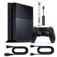 thumbnail image 1 of Sony PlayStation 4 (PS4) 500GB Gaming Console Bundle with VR Camera - Black (Refurbished)), 1 of 5