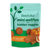 Beech-Nut Mini Waffles Pumpkin Apple & Cinnamon Hidden Veggies Toddler Snack, 3.2 oz Bag