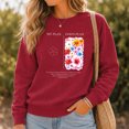 thumbnail image 3 of Jollimate God's Plan Sweatshirt, Floral Christian Crewneck, Jesus Lover Gift, Religious Gift, 3 of 6