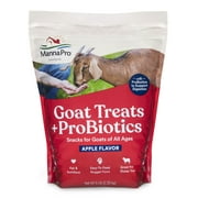 Manna Pro Goat Treats with Probiotics, Apple Flavor, 5 lbs