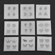 thumbnail image 3 of 9 Tipos de Mujeres Art Decortive Molde de Silicona Para Hacer Pendientes Molde de Resina Epoxi Conjunto DIY Kit de Herramientas Hechas A Mano EOTVIA NO, 3 of 6