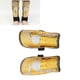 thumbnail image 5 of 2 espinilleras de fútbol ajustables de plástico galvanizado para deportes de la parte inferior de la pierna para adultos y niños, talla M, color amarillo, 5 of 12