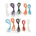 thumbnail image 4 of 10 Rolls Hand-woven Rope Jewelry Making Wax Rope Bracelet Rope DIY Necklace Lanyard Accessories Hanging Rope Supplies (Mixed Color), 4 of 8