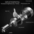 thumbnail image 2 of Bowens Mount Flash Snoot Conical Lens Video Modelling Shape Photo Studio Light Kit with Optical Spotlight Lens 5 Gobos, 2 of 5