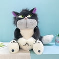 thumbnail image 1 of muñeco de peluche de Lucifer The Cat para niños, juguete bonito, almohada, regalo de cumpleaños, Día de San Valentín, 1 of 5