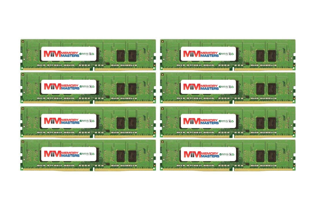 MemoryMasters 64GB (8x8GB) DDR4-2400MHz PC4-19200 ECC UDIMM 1Rx8 1.2V Unbuffered Memory for Server/Workstation_並行輸入品 64GB 8X8GB Memory for Mac Pro Early 2008 MacPro 3.1 WITH APPLE HEAT SINK  800MHz