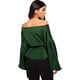 thumbnail image 2 of Blusa de manga larga con cuello en V y volantes para mujer Xemadio WRMH-231-14, 2 of 4