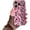 Pink, variant on Leopard Cheetah Print Plating Side Camera Len Protection Phone Case for iPhone (Brown,iPhone 14 Pro Max)