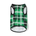 thumbnail image 2 of EYIIYE Family Christmas Pajamas Matching Sets Letter Print Long Sleeve Shirt and Elastic Plaid Pants Set Loungewear Soft Sleepwear, 2 of 9