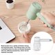 thumbnail image 5 of Batidora de alimentos eléctrica portátil inalámbrica, batidora de mano, batidora de de alta potencia, batidora de mano, novedad de 2021 Herramientas y accesorios para hornear Blanco mit Knoblauch Bearachild HA007441-04B, 5 of 6