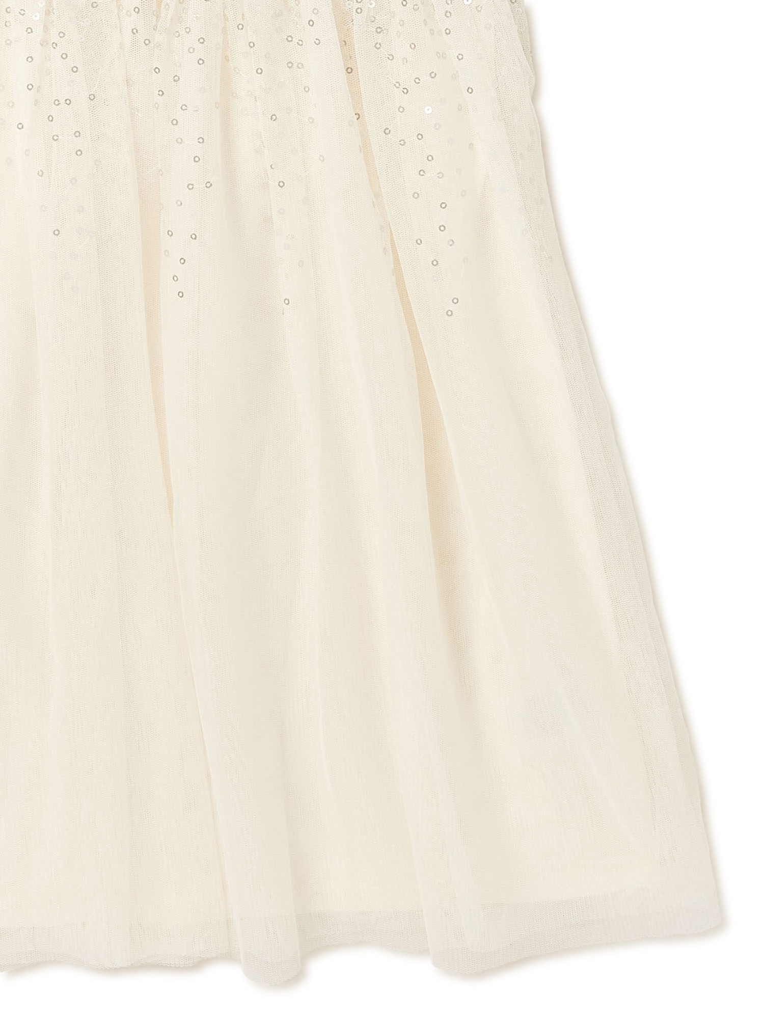 Wonder Nation Girls Sequin Tulle Dress Sizes 4-18 & Plus - image 3 of 3
