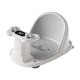thumbnail image 2 of Asiento de baño para bebé, asiento de baño para bebés, estable, cómodo, antideslizante, suave, con fuerte ventosa, silla de bañera. Gris, 2 of 9