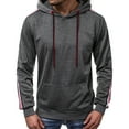 thumbnail image 1 of Chandail à Capuche Mode Automne pour Hommes Manches Longues Décontracté Extérieur Chandail Confortable Mode Urbaine, 1 of 7