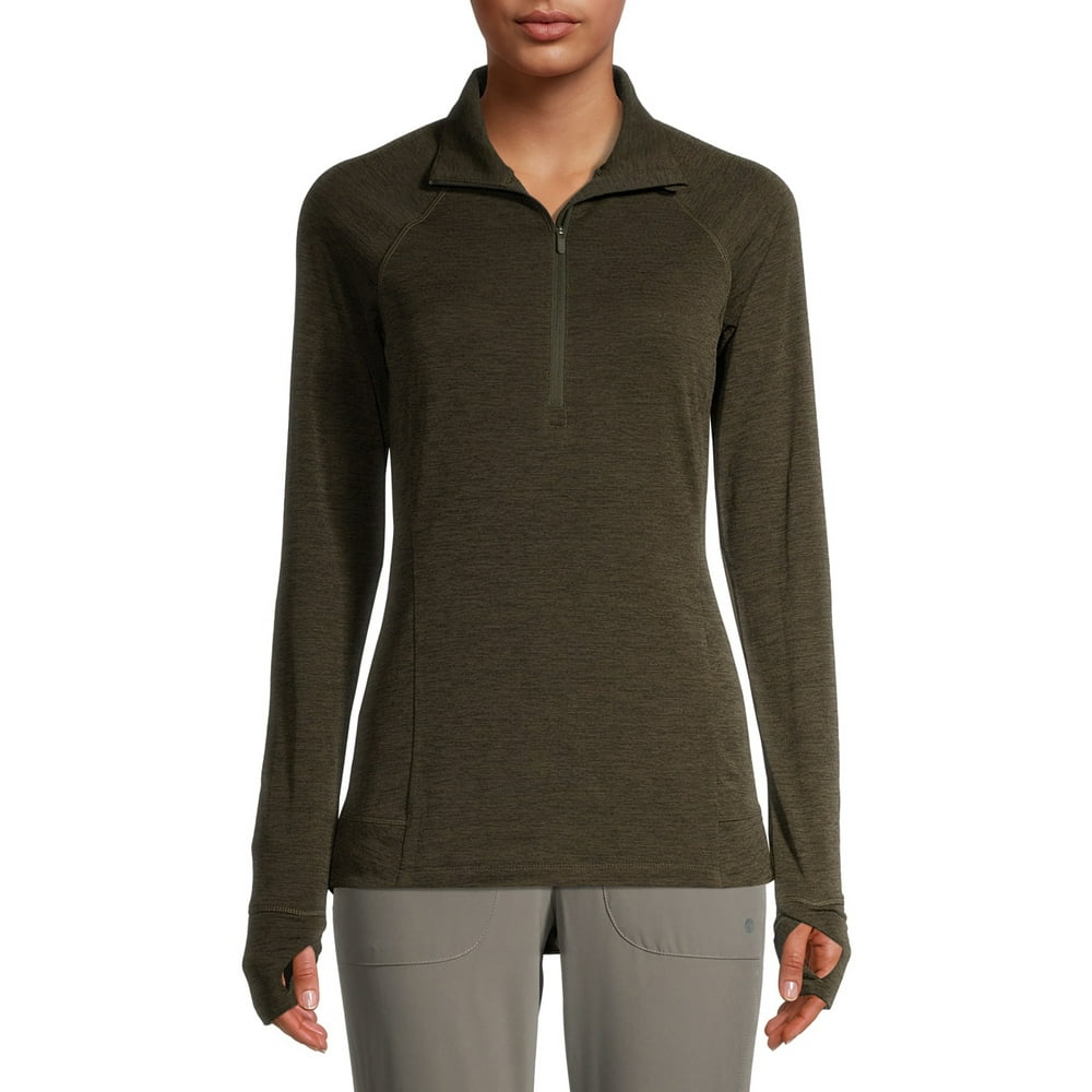 Avia Avia Women's Active Textured 1/4 Zip Pullover