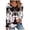 506_Black, variant on Purple Blouses for Women Casual, Long Sleeve Blouses for Women Business Casual, Polyester Vacation Outfits for Women, Women's Long Sleeved V Neck Floral And Plant Printed Casual Fashion T Shirt Top