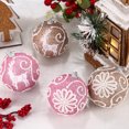thumbnail image 4 of Gibobby 3 uds decoraciones para árboles de Navidad decoraciones colgantes fiesta en casa ambiente festivo decoración 8CM lentejuelas de Navidad de(PK1), 4 of 5