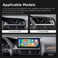 thumbnail image 3 of Pantalla táctil de 10.25 pulgadas para Audi A4 A5 S4 S5 RS4 RS5 2009-2016 (Multimedia) CarPlay incorporado Android Actualización automática Radio de automóvil de fábrica Conserva el sistema de amplifi, 3 of 5