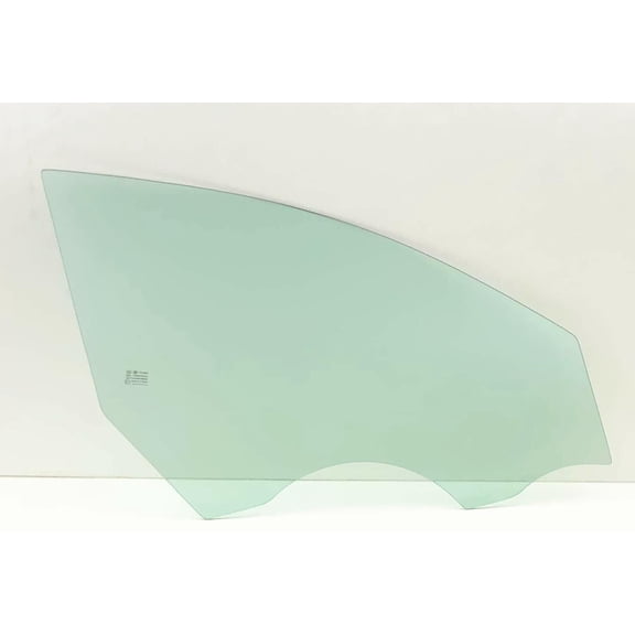 Tempered Passenger Right Side Front Door Window Door Glass Compatible with Kia Optima 2011-2015 Models