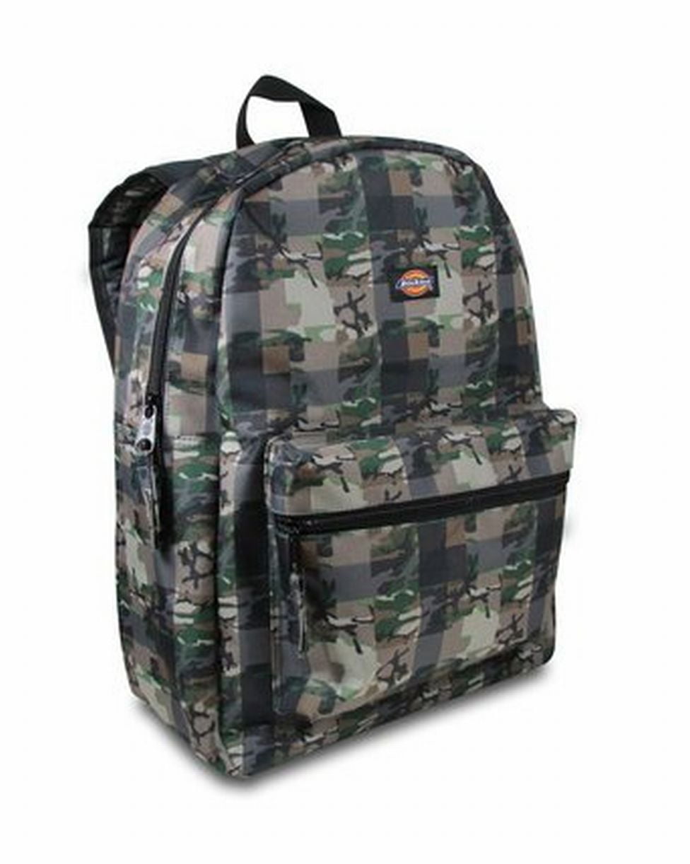 dickies black canvas backpack
