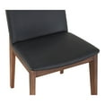 thumbnail image 4 of Moe's Home Collection Deco Dining Chair Black Pvc-Set Of Two, 4 of 4