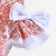 thumbnail image 5 of Gubotare Infant Bathing Suit Girl One Piece Baby Girl Swimsuit Toddler Swimsuit Bikini Infant Swimwear One Piece Bathing Suits for Girls 3T 4T (Pink,3-4 Years), 5 of 7